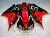 ホンダ射出成形用フェアリングキットCBR1000RR 06 07レッドブラックCBR 1000 RR 2006 2007フェアリングBodyWork AQ49