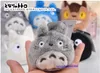 Juego de 6 piezas mi vecino Totoro Mini Pendants Toys Totoro Cat Bus Kurosuke Beans Llenado Lleno224R