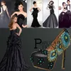 Mujeres zapatos de tacón negro con plataforma de cuero genuino de cuero personalizado zapatos de vestimenta de fiesta de fiesta personalizadas de fiesta de fiesta de primavera 66666122