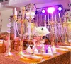 Элегантные высокие плавер Свадебные канделябры металлические подсвечники с цветочкой для свадебных украшений подсвечник держатель