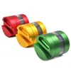 1x 75mm Aeroespacial Alumínio Grande Spice Tobacco Herb Grinder Brusher com Armazenamento de Papel Caso Pollen Catcher