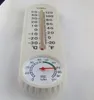 Analog Hushållstermometer Hygrometer Väggmonterad Temperatur Mätmätare 400pcs / Lot