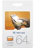 64GB Class 10 EVO UHS-1 Transfash TF Memory Card 64GB for Samsung الهواتف الذكية كاميرا الهواتف MP4 اللاعبين