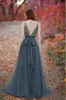 Amazing Crystal Beading Long Prom Dresses 2016 Vestidos de Festa Sequins Party Wear Tulle Kjol Vakna Evening Dress Kaftan Custom Cheap