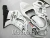 Personalizar feiras definidas para suzuki gsxr600 gsxr750 2001-2003 K1 branco preto corona de alta qualidade kit GSXR 600 750 01 02 03 EF16