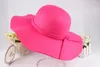 Woolen felt hat for women large brim fedora 6pcs/lot free shipping