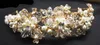 2015 bandeau en cristal avec morceau de cheveux en alliage d'or perles accessoires de mariée brindilles miel inspiré 9700038