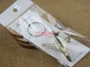 600pcs/lot Free Shipping Fashion Creative Polished Silver 3D Aircraft Key Chain Airplane Keychain Ring Keyfob Keyring R03