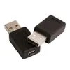 USB A Male to Mini USB B Type 5Pin Female Data Connector Mini USB Female to Female Adapter Converter for Desktop Computer PC