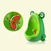 Söta urinaler för barn PP Frog Children Stand Vertical Urinal Wallmontered Urine Groove Green Baby Boy Urinals4957975