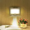 10 LED Motion Sensor Wireless Wall Light Operated Aktiverad Batteridriven Skydd Vägglampa