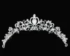 2015 Shiny Beaded Crystals Wedding Crowns Sparking Rhinestone Bridal Tiaras Hair Accessories Headband for Party Wedding Jewelery