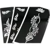 F Stencils For Panting Paper 24pcslot Tattoo Template Glitter Tattoo Stencil Waterproof 6834 Inch F1993921247629