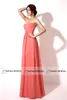 IN STOCK Cheap Coral Prom Party Dresses Cheap Bridesmaid Dress Red Nude Mint Orange Blue ALine Sweetheart Evening Formal Gowns Pa8372144