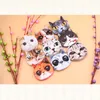 Nouveau chat porte-monnaie dames enfants impression 3D chats Animal grand visage changement mode miaou étoile dessin animé sac à fermeture éclair