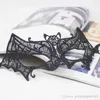 Sexy Exquisite Cutout Lace Eye Masks Blindages Masquerade Fancy Party Masks Black