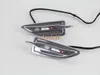 Bil Fender White LED -sidolampor Sidan Turn Signal Ljus Vit sida Running Light DRL Fall för Ford Kuga och Escape 2013On3154974
