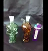 Hookah wholesale free shipping - Color skull bones maker, sent accessories, color random delivery