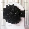 Big Satin Rose Flower z Lycra Band Sashes 100pcs na wesele, imprezę, hotel