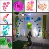 Düğün sahne arka plan kapı için büyük köpük gül çiçek dekoratif çiçek parti dekorasyon malzemeleri 42 renkler