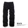 Pantalones cargo con bolsillo inclinado holgado clásico Matchstick para hombre al por mayor Sz 29-44 # 3357