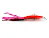 Hengjia 60 pcs manga-peixes pesca tackle 14cm 40g polvo lure lure hard plástico pesca isca trolling biônico isca artificial minnow isca