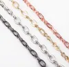 10PCS/lot DIY Alloy Rolo Link Chain Floating Necklace Fit For Magnetic Glass Living Charms Locket Jewelrys