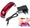 Wholesale-New Cute Nail Art Gel Polish Lamp Led Light Dryer Nail finger Dry Fashionable