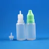 100 Sets 15ml Plastic Dropper Bottles Soft Squeeable Tamper Evidence Cap Safety Proof Long Thin Needle Nozzle Tip For Liquids Oil Eye Drop Lotion 15 ml