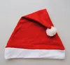 Nuevos sombreros de Navidad SOFT SANTA SANTA SOMA Decoración de Navidad Santa Claus Cosplay Hat para Party 100 PCS