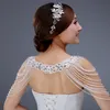 4 Style Luxurious Crystal Rhinestone Jewelry Wedding Bridal Wraps White Lace Wedding Shawl Jacket Wedding Decoration 2020 New Arri7899214