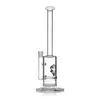 Low-cost sales C2 Glass water pipe with 14" Large Straight Tube with Circ PercIce Pinch with 18.8mm female joint