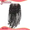 armure de cheveux vierges brésiliens acheter 3 faisceaux bouclés obtenir 1 pc top fermeture 44 livraison milieu 3 partie extensions de cheveux bouclés grand remy sortie d'usine