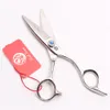 6039039 16 cm Purple Dragon JP 440C Laser Professionele menselijk haar Shears Barbersquot Hairdressing Scissors Cutting Dunning5808226