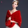 Import Hohe Qualität Braut Wrap Mantel Mantel fuchs pelz Boleros Shrugs Regelmäßige Faux Pelz Stola Capes Für Hochzeit Party Kostenloser Versand LD1059