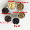 1000pcs/Bottle 2.9mmx1.6mmx2.0mm Micro Copper silicone nano ring link beads Hair Extensions tools 7 colors