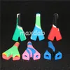 wholesale hand pipes silicone nectar Silicon wholese price smoking pipe glass bong 2 joints dabber tools