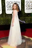 2021 Golden Globe Award Lily James Formal Celebrity Avondjurken Tulle vloer lengte prom feestjurken309i