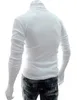 Masculino Casual Moda Camisola Mens Hight Qualidade Knit Sweater Knit Turtleneck Collar Outerwear