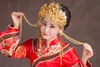 Chinesische Art-Hochzeits-Brautkopfschmuck-Partei-alte Tiara-Weinlese-klassische Art- und Weisefestzug-Stirnband-Kronen-Haar-Zusätze Jewel9210045