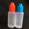 eJuice e液体用のチャイルドプルーフキャップ付き20ml PEプラスチックドロッパーボトル