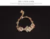 Fashion Wedding Party Women Dubai 18k Gold Plated Bridal Statement Necklace Earrings Bracelet Ring Jewelry Sets