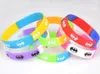 2015 Nouveau 100pcs Batman Silicone Bracelet Wristban Cartoon Cosplay Party Multicolor Sport Wrist Band5585226