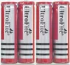 Röd 18650 Uppladdningsbar 4200mAh 37V 18650 Liion Battery GH 18650 Batterier för laserpekarpenlampan 4052191