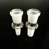 Hookahs Glass adaptor fits glass water bongs adaptor in hookahs with male to male male to female grinding mouth and 10/14/18 mm