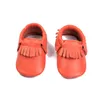 wholesale baby moccasins soft leather moccs baby booties toddler shoes 100% Head layer cow leather first walker baby shoes 50pairs/lot