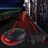 Retail 5 LED + 2 Laser Fietsen Veiligheid Fiets Achterlamp Waterdichte Fiets Laser Tail Light Koplamp Waarschuwingslamp Knippert LET OP 2 Kleuren