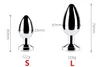 Acier inoxydable lourd lourd Butt Plug Metal Anus Perle Stimulateur Massager Dans Jeux pour adultes Pour Couples Sex Toys Pour Femmes Hommes Gay