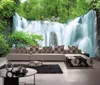 Chinese style falls can be customized Tv backdrop large big mural sofa 3d wallpaper wall stickers wall decor bedroom sitting room home decor