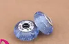Convient aux bracelets Pandora authentiques nouvelles perles de verre mulanuo bleu mer Europe S925 perles en argent Sterling section de cristal en gros